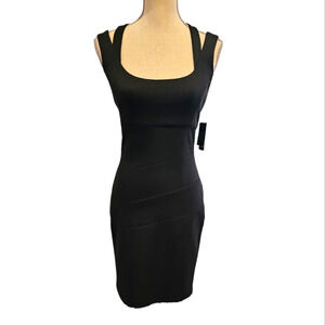 NWT GUESS Black Bodycon Dress